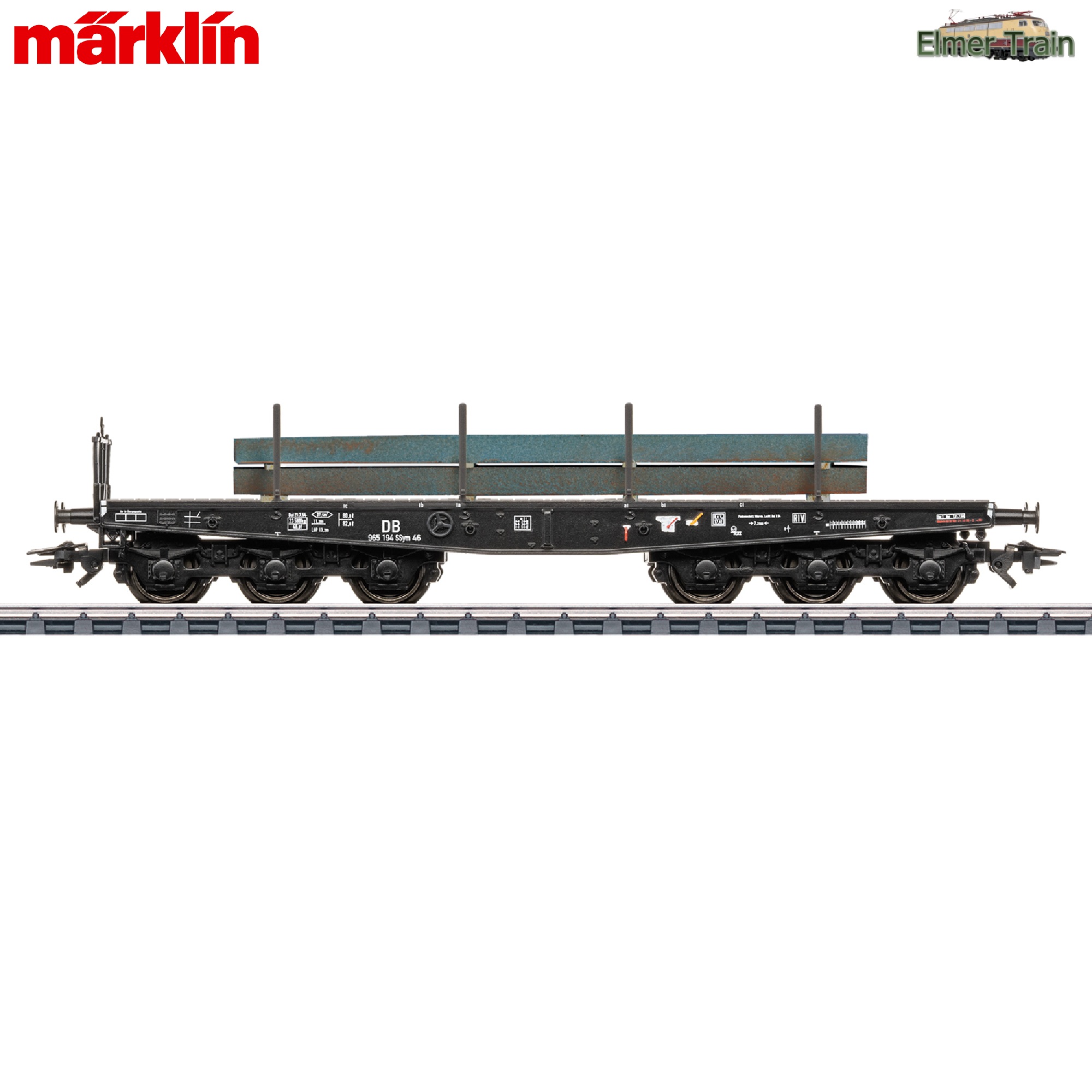 【予約】フラット貨車 Type SSym 46 DB Ep3 ビレット積荷付き