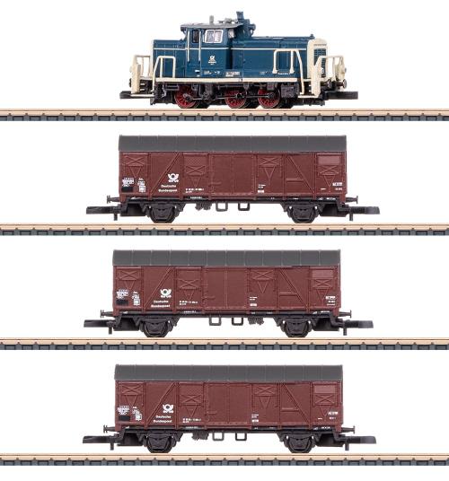 【予約】郵便貨物列車 4輌セット Deutsche Bundespost Ep4