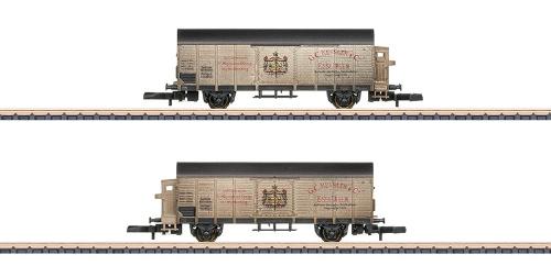 スパークリングワイン輸送貨車2両セット DRG Ep2 ウェザリング仕様