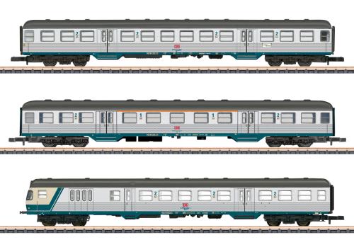 【予約】n-Wagen 制御車入り3輌セット Silberlinge DBAG Ep5
