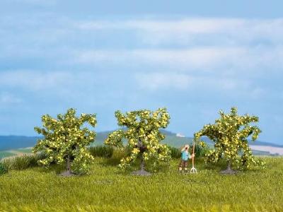 【年末年始SALE】(HO/N)レモンツリー 3本 高さ4cm