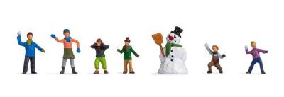 【年末年始SALE】(N)雪の中の子供たち