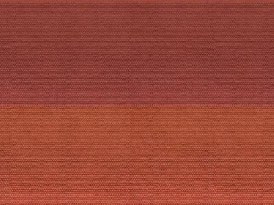 【年末年始SALE】テクスチャー厚紙シート(うろこ屋根タイル赤) 25x12.5cm N