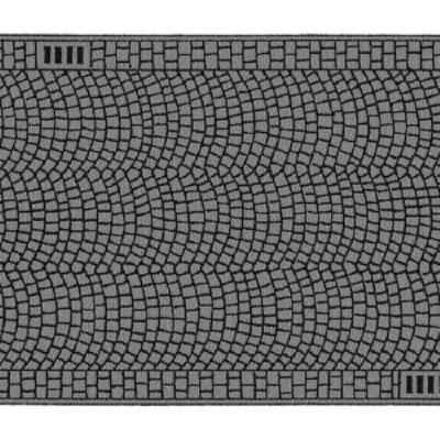 【年末年始SALE】石畳道路　100x6.6cm HO