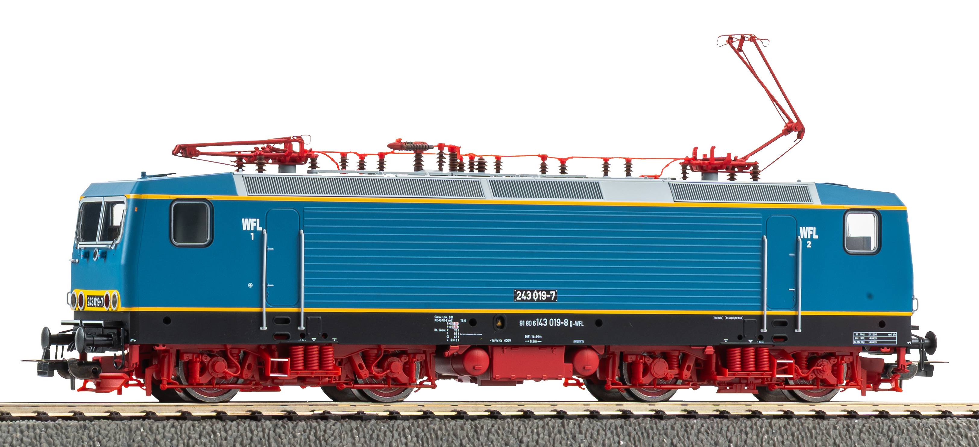 【予約品】AC仕様 EL BR 243 Leipzig S-Bahn色 WFL Ep6 DCC Sound