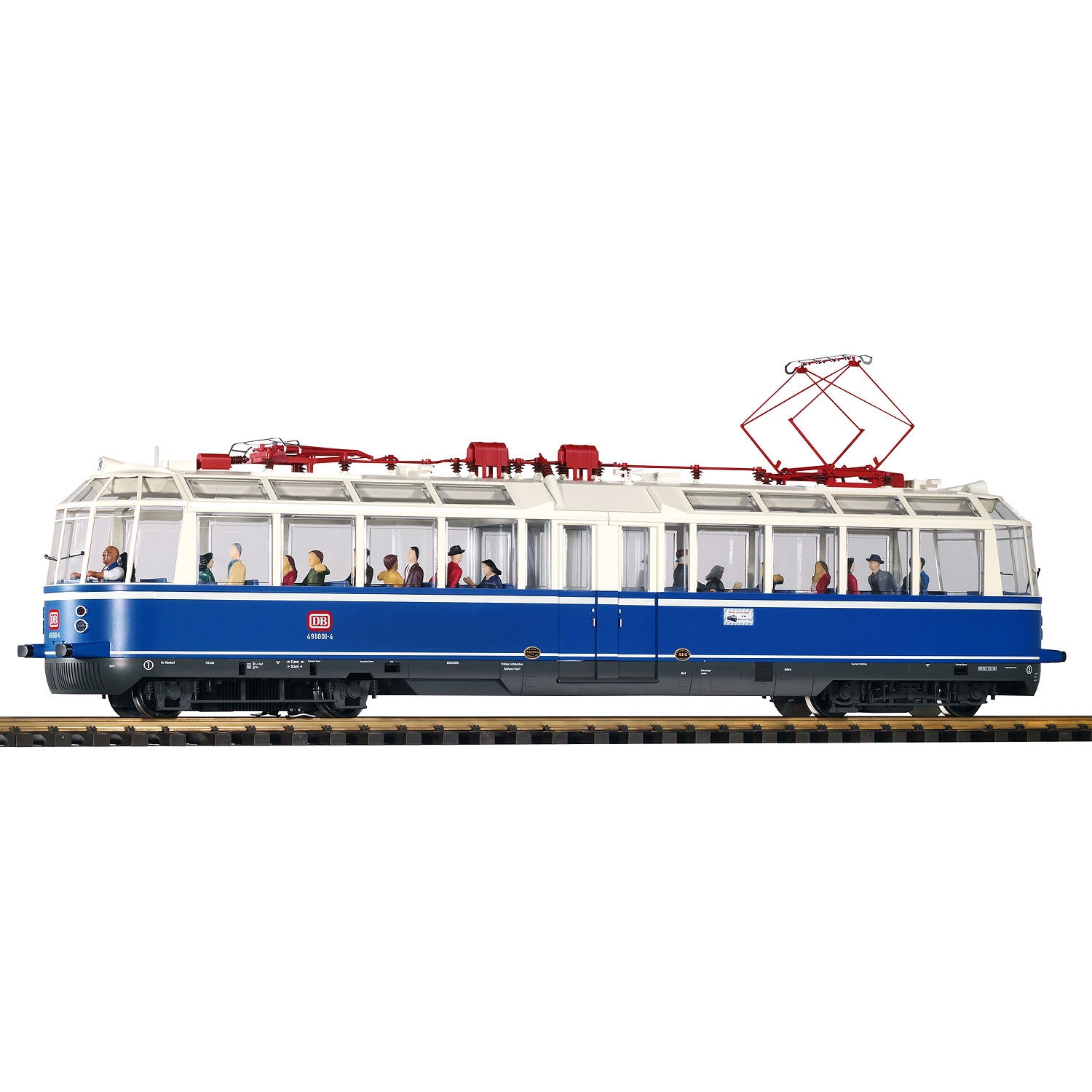 Gゲージ ガラス電車 DB Ep4 DCC Sound