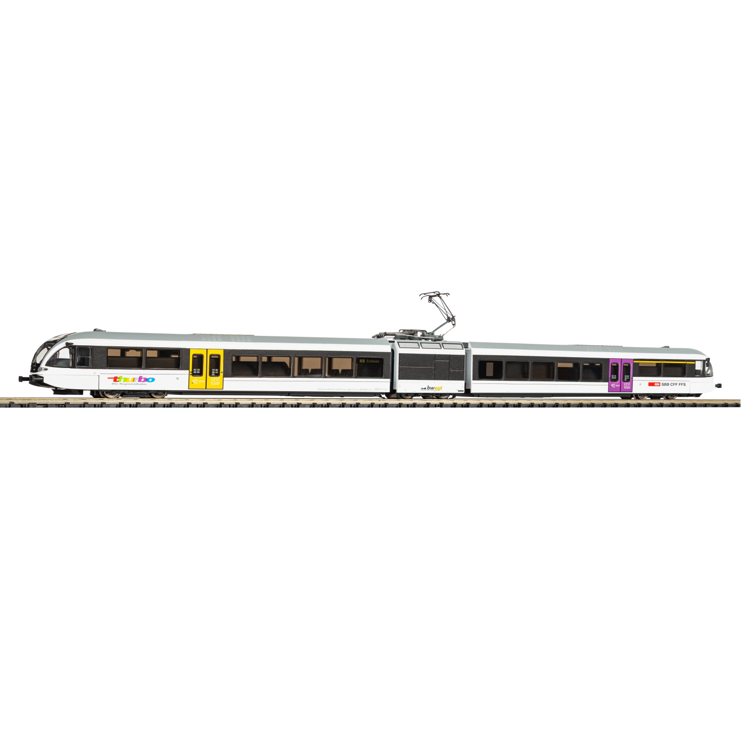 【予約】(N)GTW 2/6　レールカーTHURBO bwegt  SBB　EP6