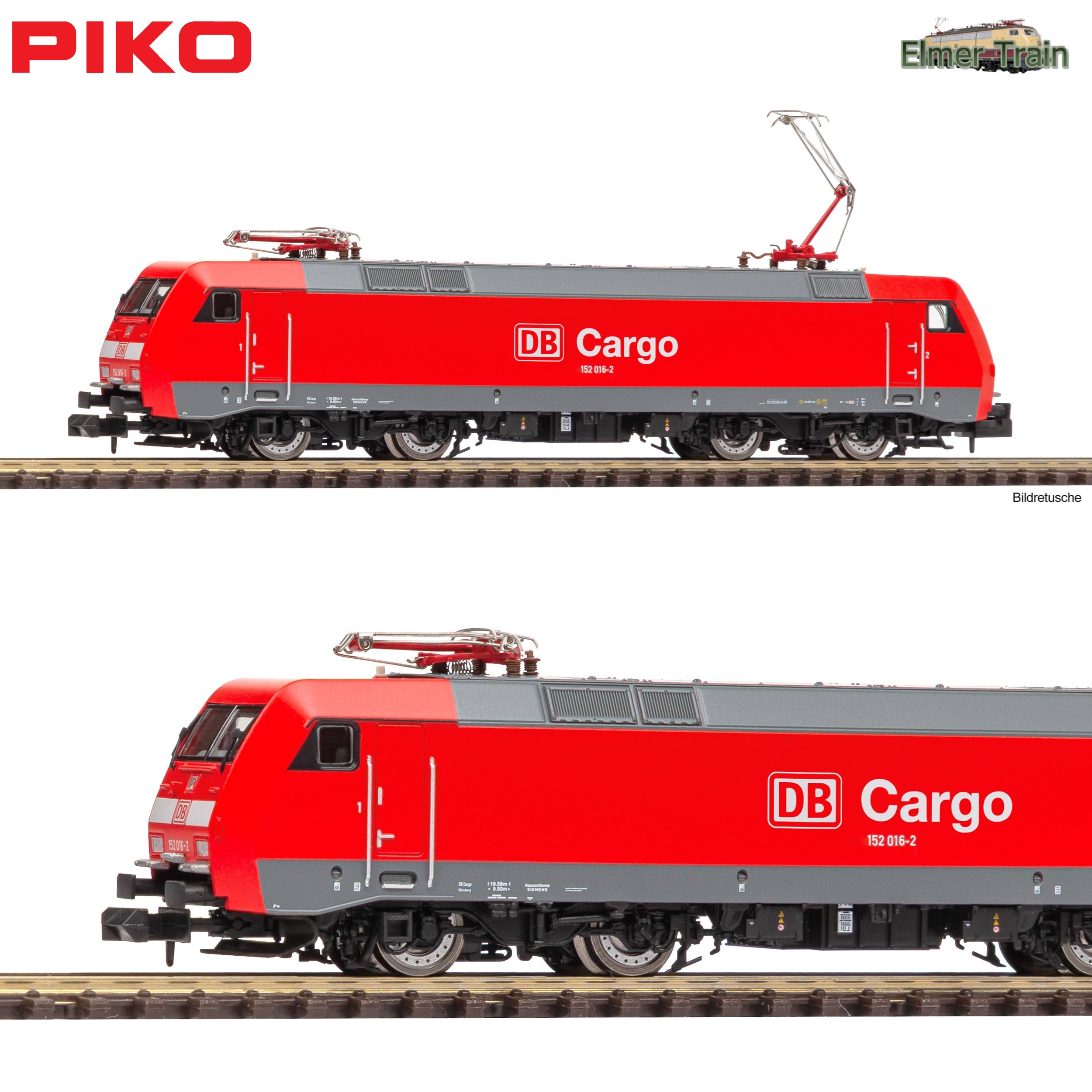 【予約】(N) EL BR 152 Verkehrsrot DB Cargo Ep5 DCC Sound