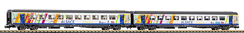 Corail 客車 Alsace 1等+2等 2両セット SNCF Ep6
