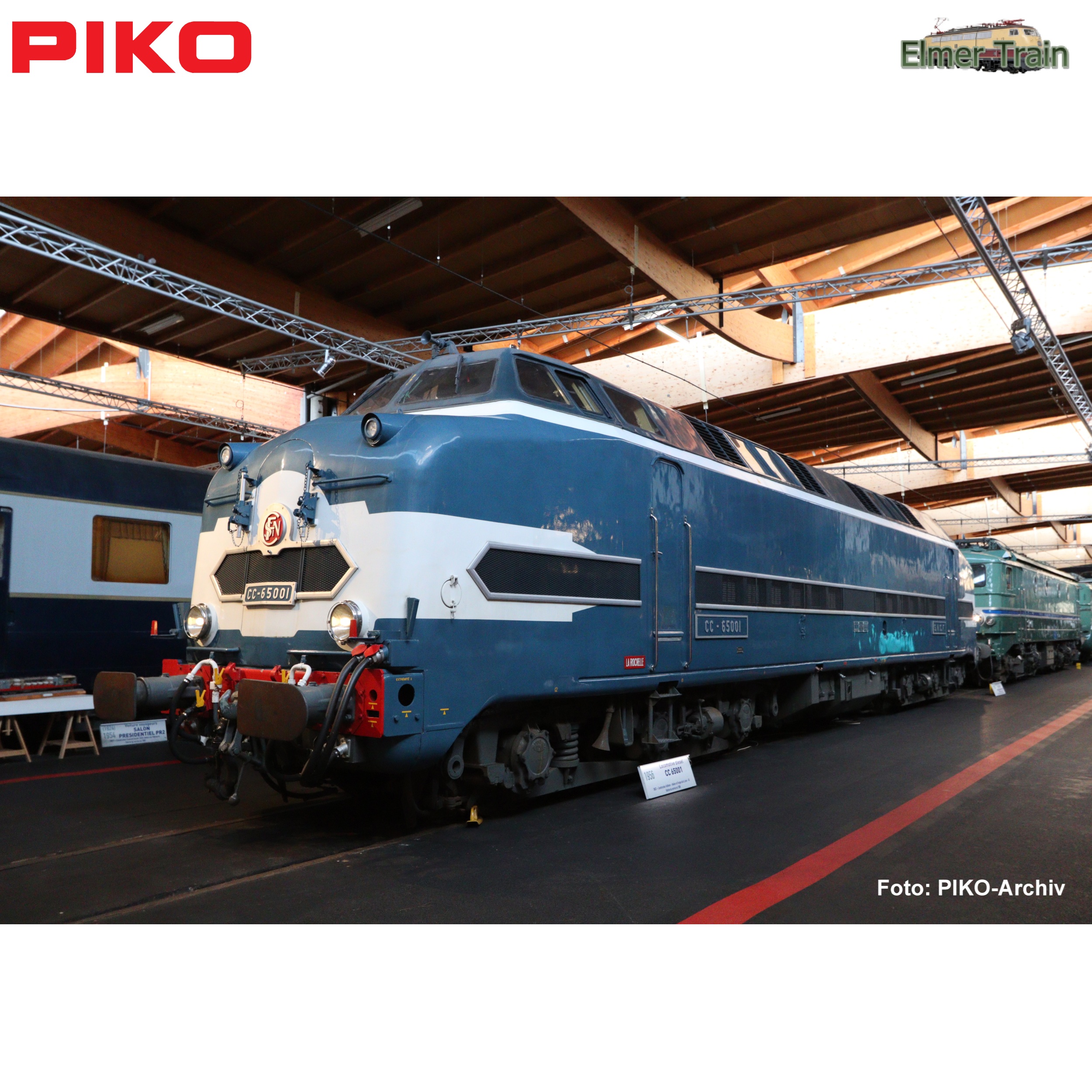 【予約】DL CC 65000 ミュールーズ鉄道博物館保存機 SNCF Ep3 DCC Sound