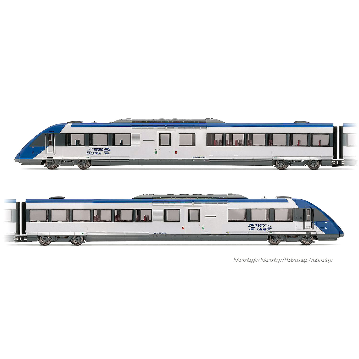 【仮予約】 Regio Calatori X72500 ディーゼルレールカー2輌セット Ep6