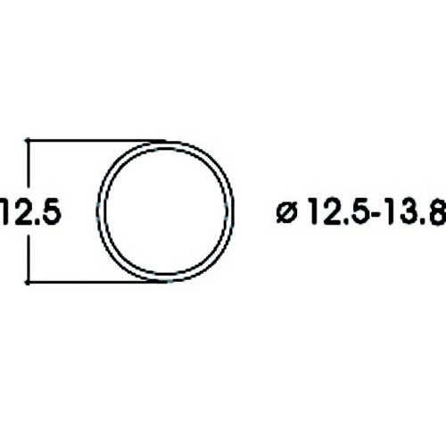 トラクションタイヤ DC φ12.5 - 13.8mm 10個入り