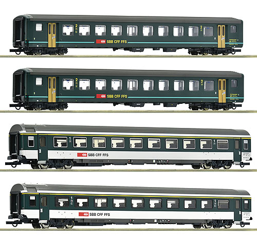 IR1617 列車セット2 客車4輌 SBB Ep5