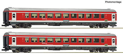 RE MNE 列車セット2 客車2輌 DBAG Ep6