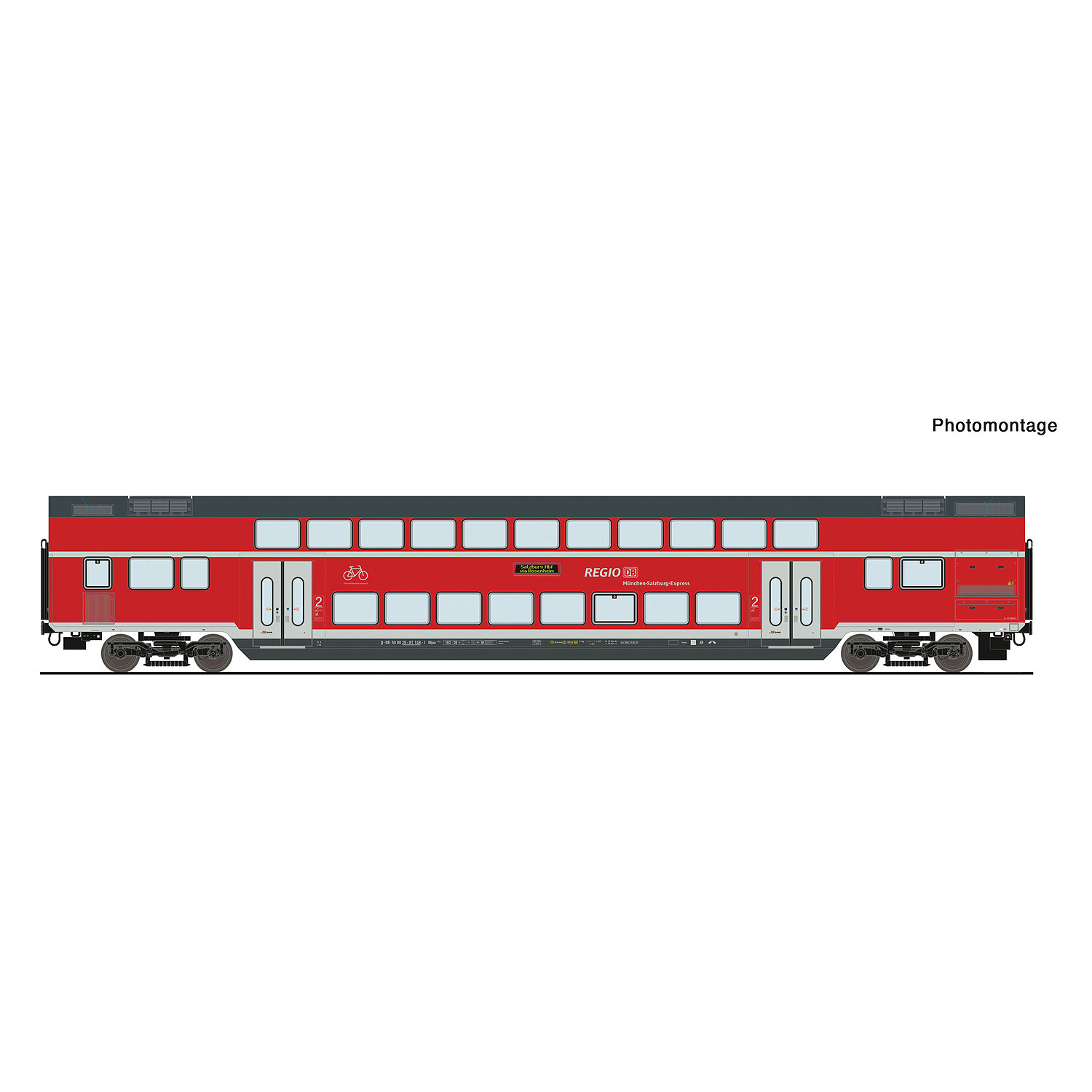 DB Regio 二階建て2等車 DBAG Ep6 室内灯付き