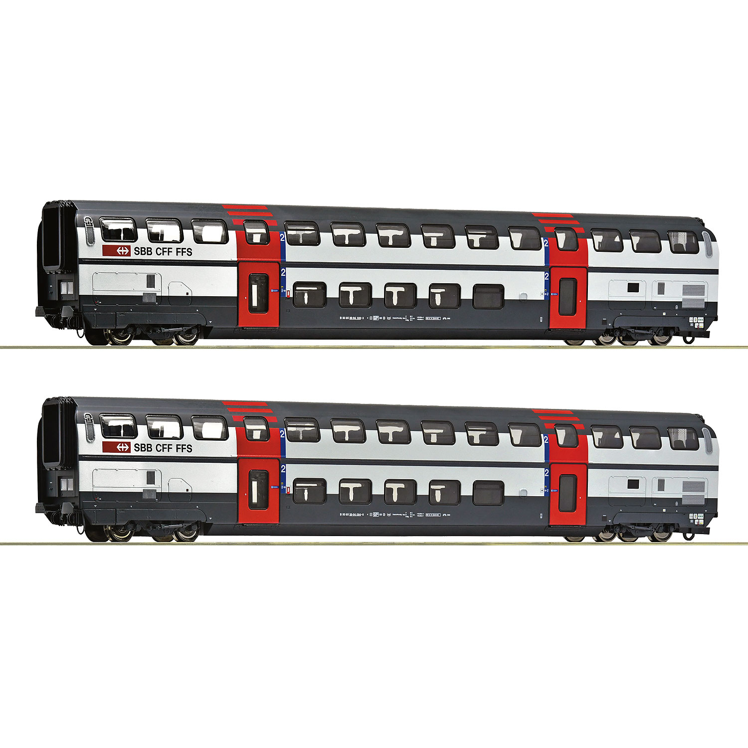 IC 2000 二階建て2等車 2輌セット2 SBB Ep5 Ep6