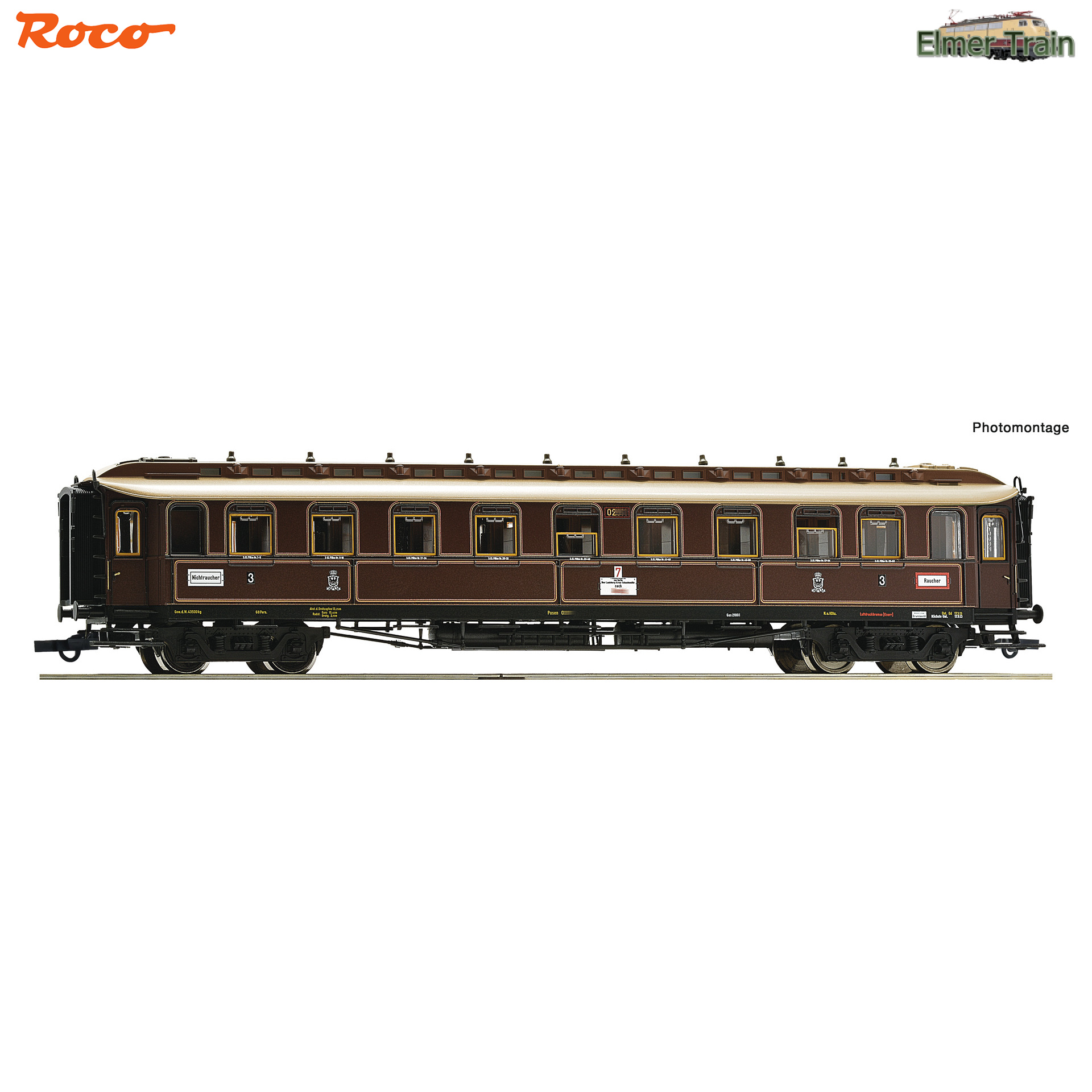 【予約】急行用 3等車 K.P.E.V. Ep1