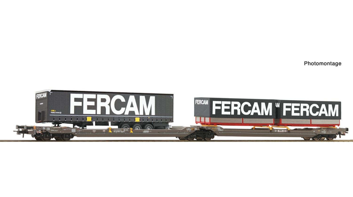 【予約】連接ポケット貨車 HUPAC Ep6