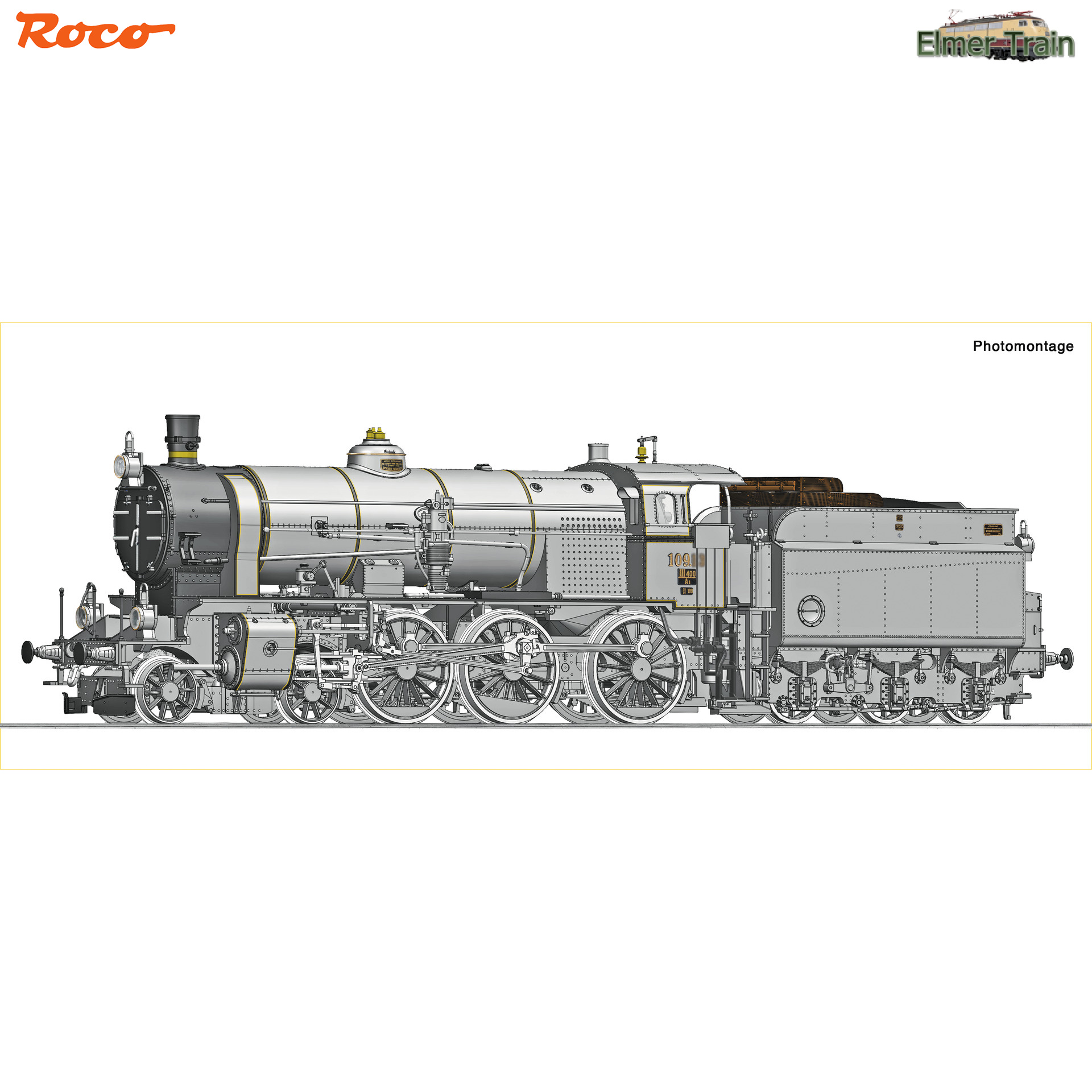 【予約】SL Rh 109 フォトグレー色 Suedbahn Ep2 DCC Sound