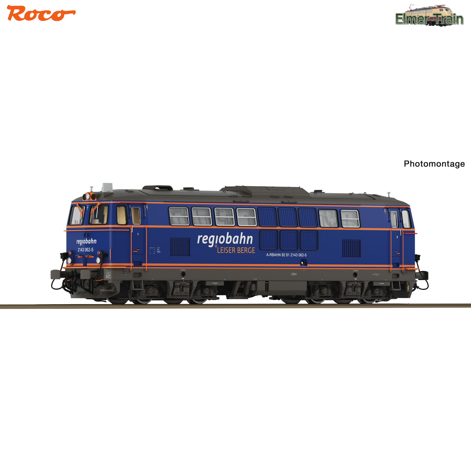 【予約】観光列車用 Rh 2143 062-5 Regiobahn Ep6