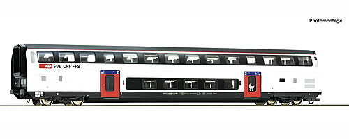 IC2020 二階建て2等車 SBB Ep6 車番違い