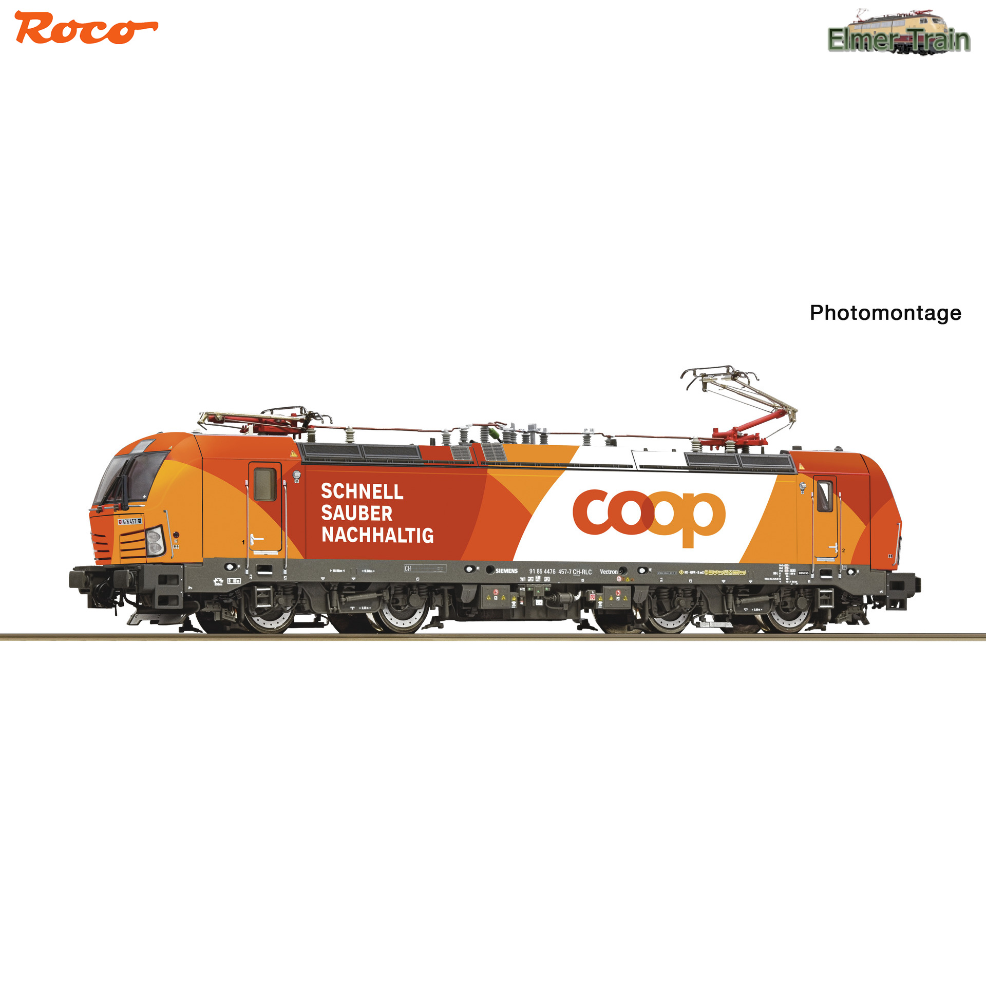 【予約】EL Rem 476 457-7 railCare Ep6 Coop塗装