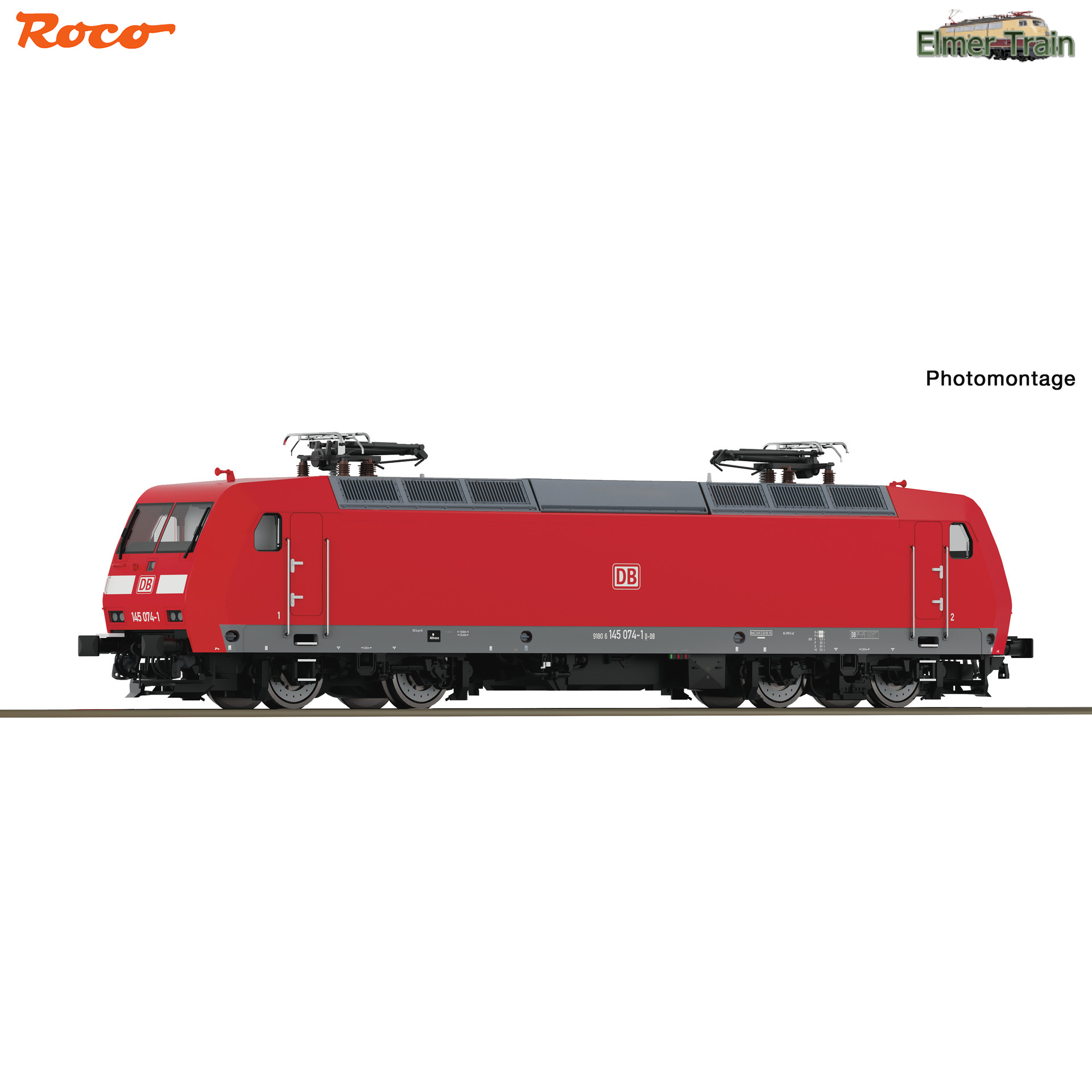 【予約】EL BR 145 074-1 DBAG Ep6 DCC Sound