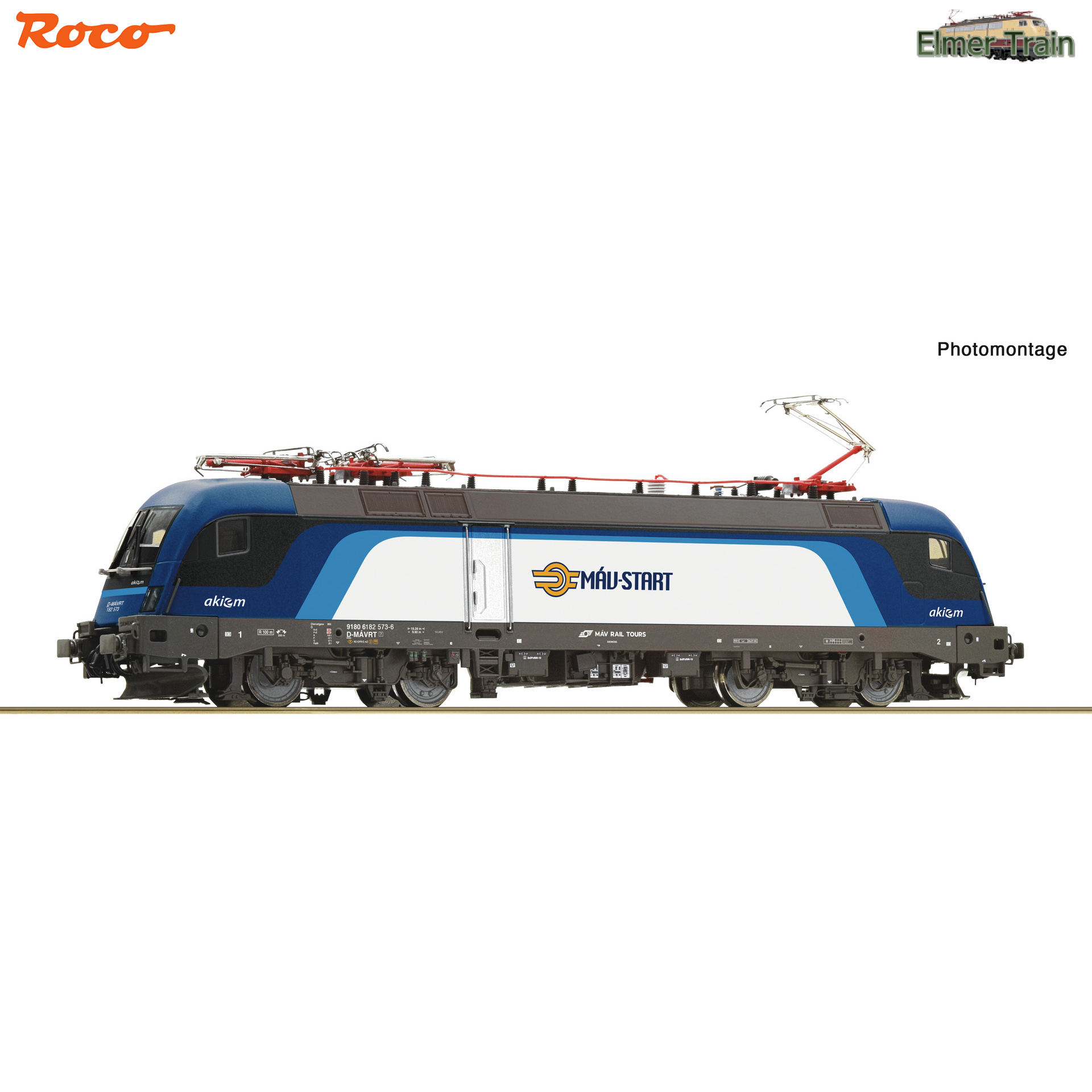 【予約】EL class 182 573-6 MAV-START Ep6 DCC Sound