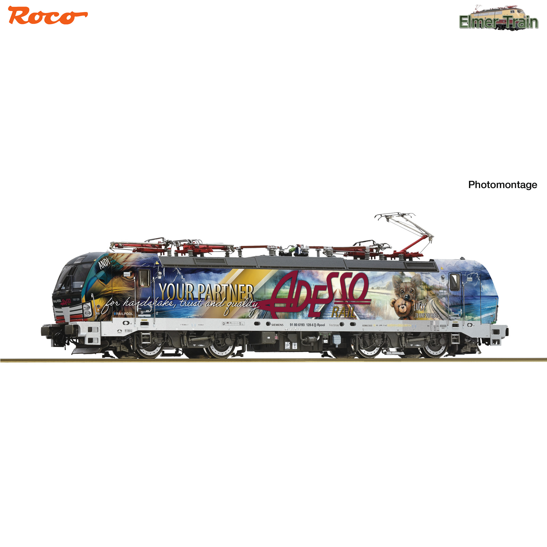 【予約】AC仕様 EL Vectron class 193 128-6 Railpool Ep6 DCC Sound