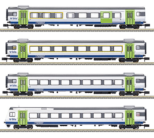 【予約】GOLDENPASSLINE 客車4輌セット BLS Ep6
