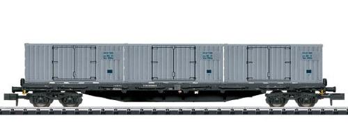 フラット貨車 DR Ep4 郵便コンテナ付き