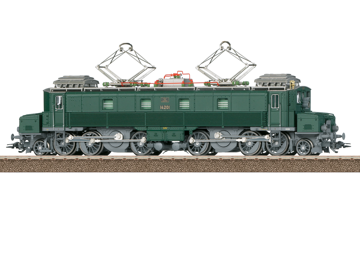 【予約終了】EL Ce 6/8 I グリーン SBB Ep3 DCC Sound