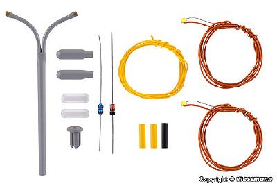 【年末年始SALE】(N)街灯LEDキット(白色) 高さ54mm