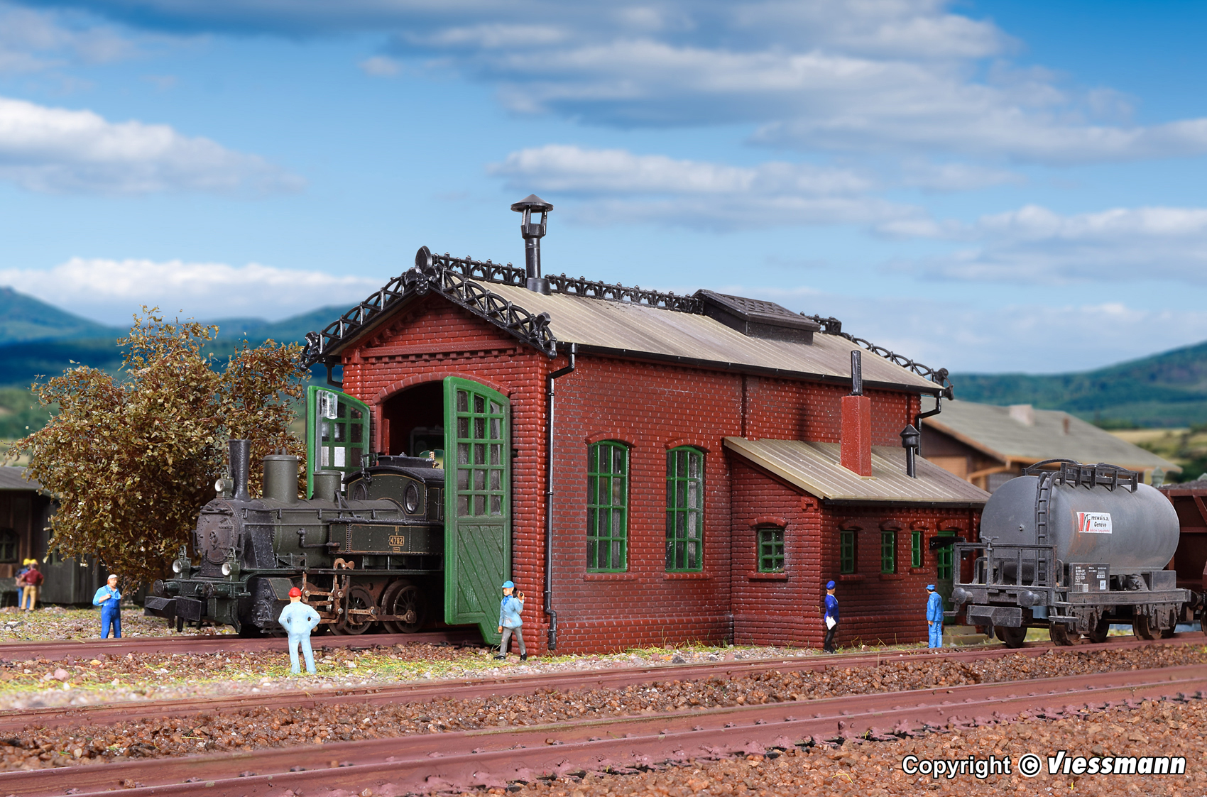 【年末年始SALE】機関庫（１線用）