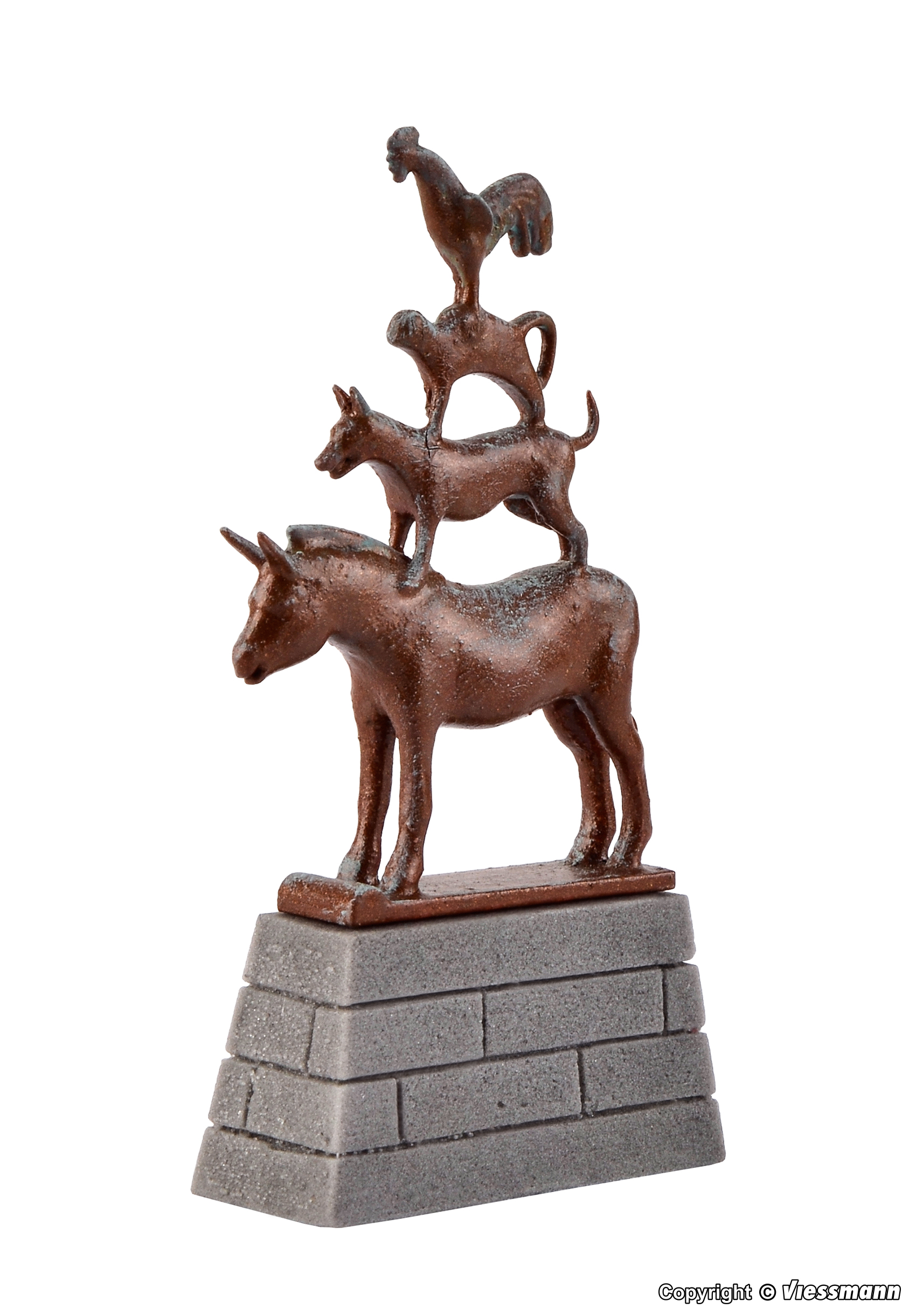 【年末年始SALE】ブレーメンの音楽隊の像